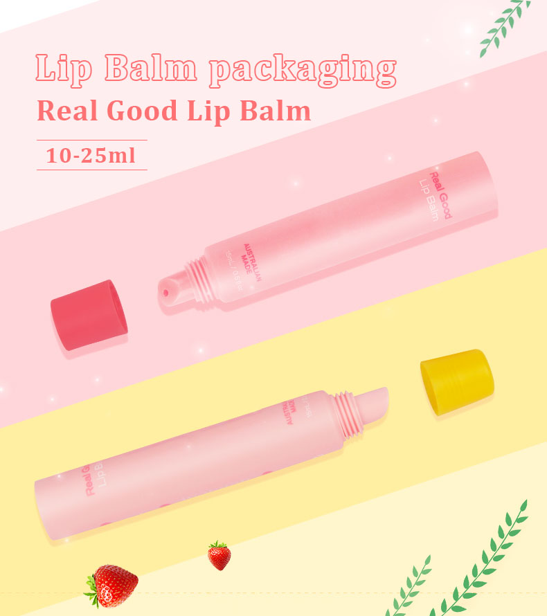 pink lip gloss tube