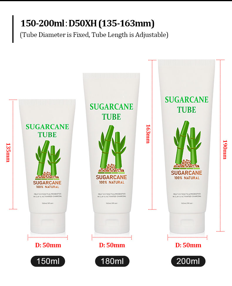 eco-friendly cosmetic packaging tube