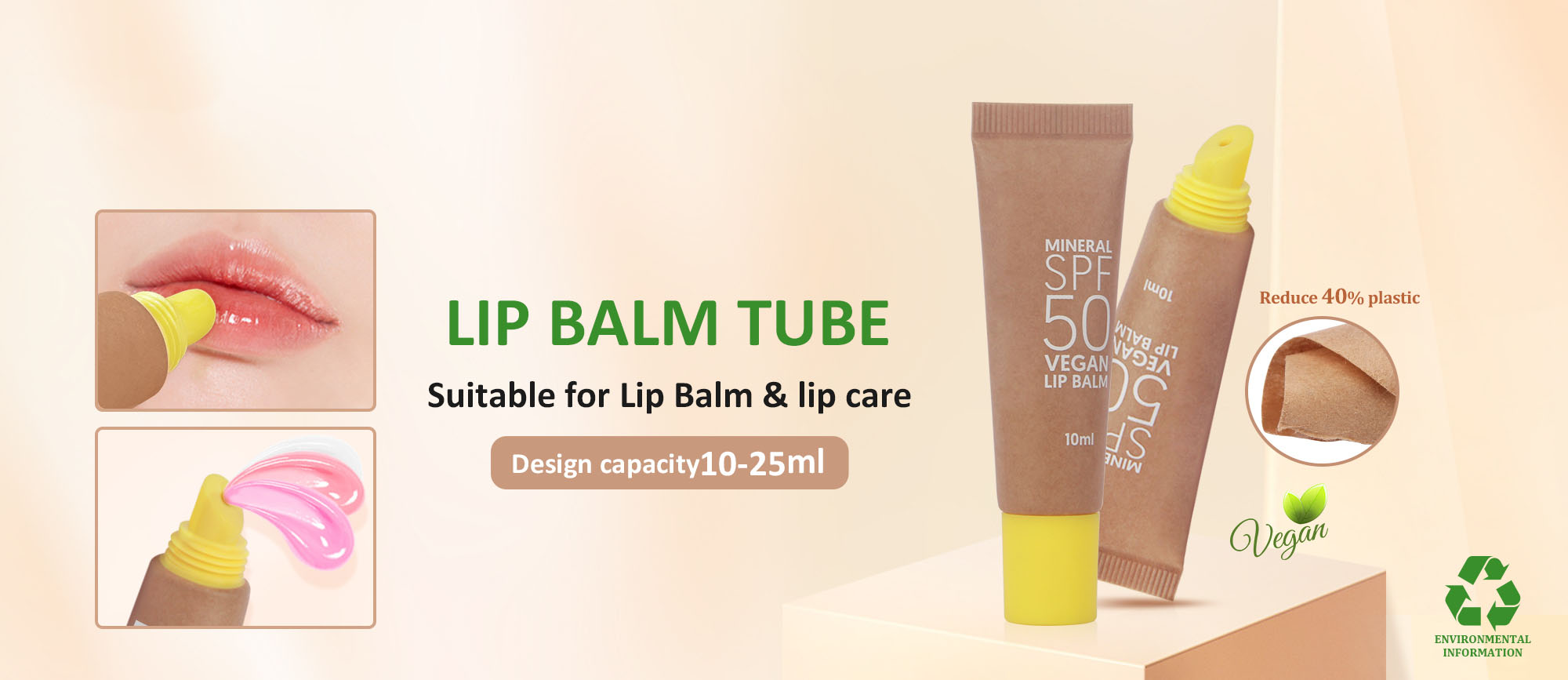 paper lip balm tube