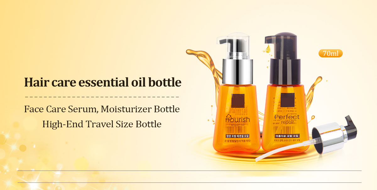 hair oil bottle