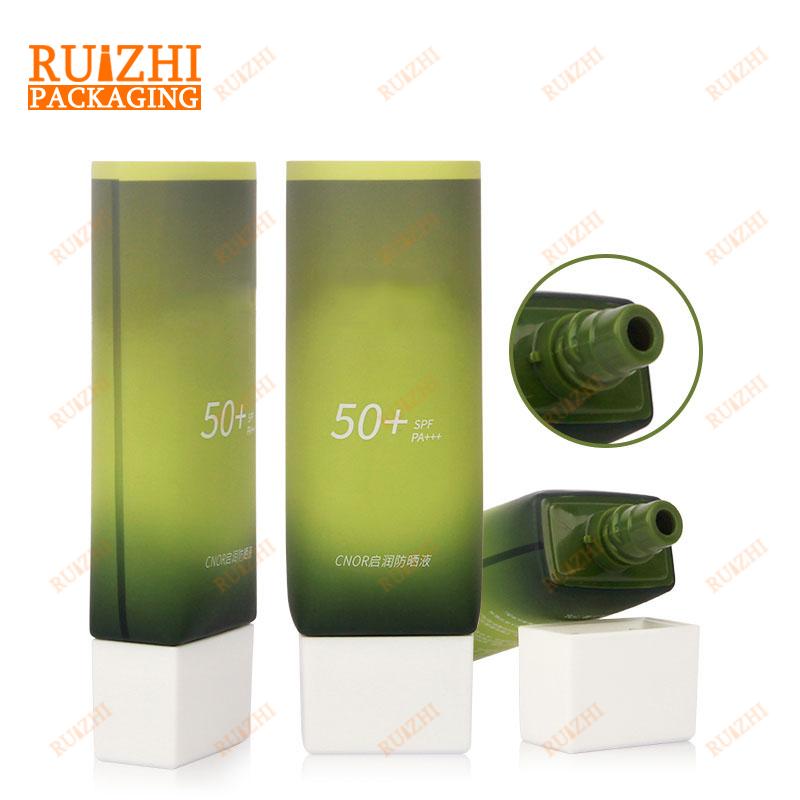 oval cosmetic tube