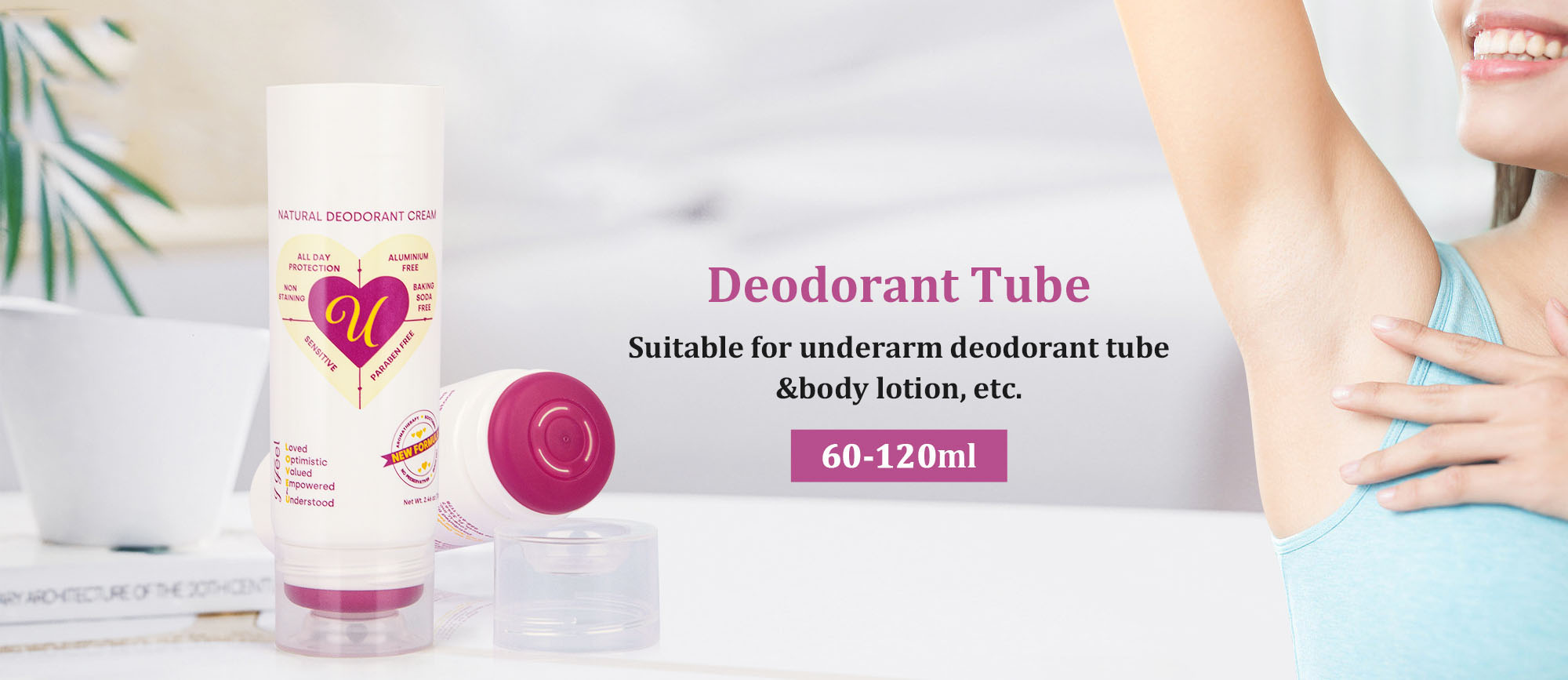 60ml Deodorant Tube