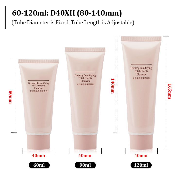 100ml face cream tube