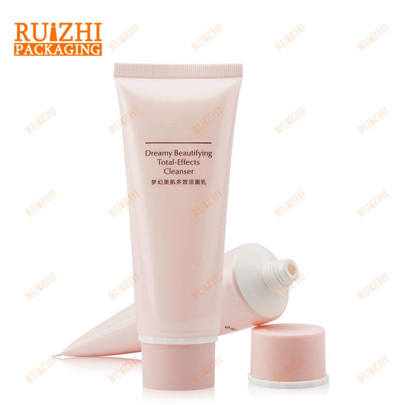 pink cosmetic tube