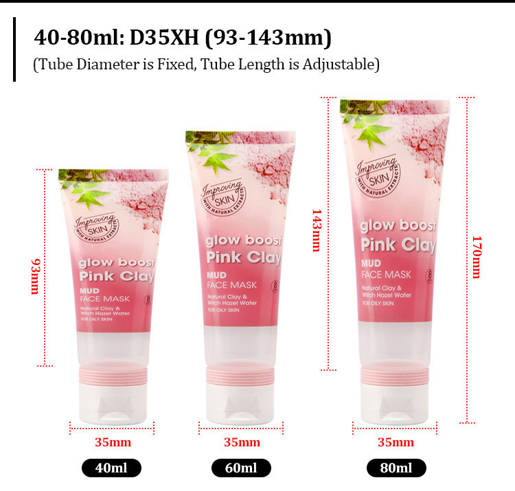 Facial cream tube