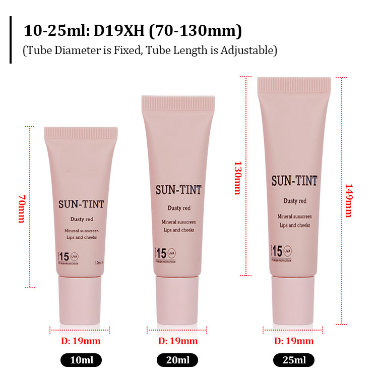 Lip gloss care tube