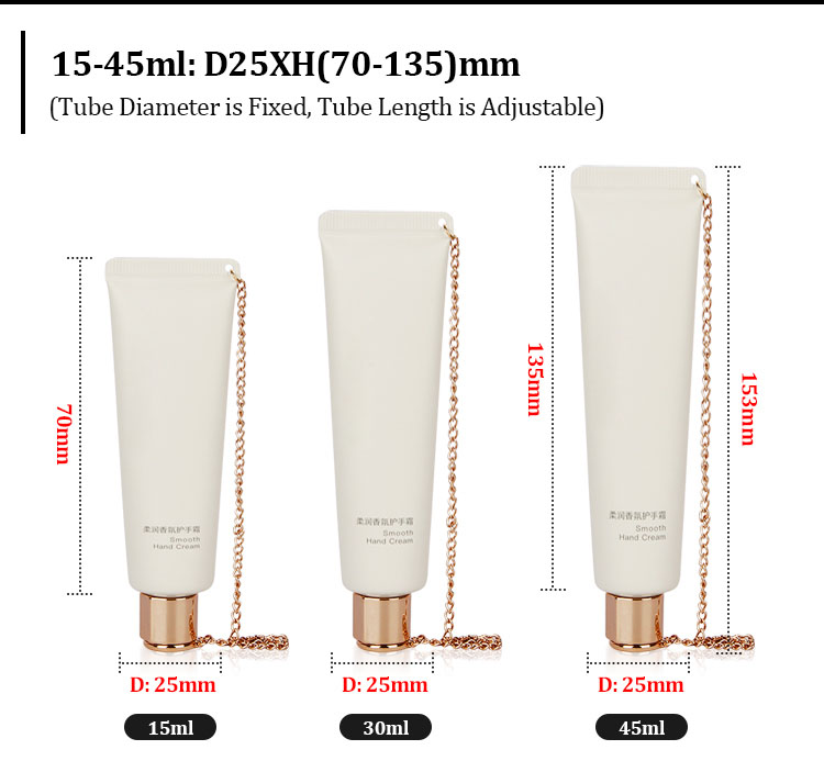 Face cream tube