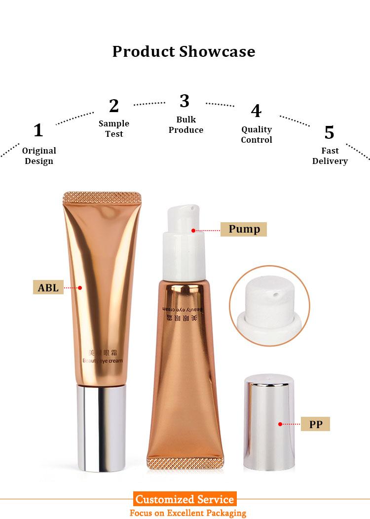 Facial serum tube