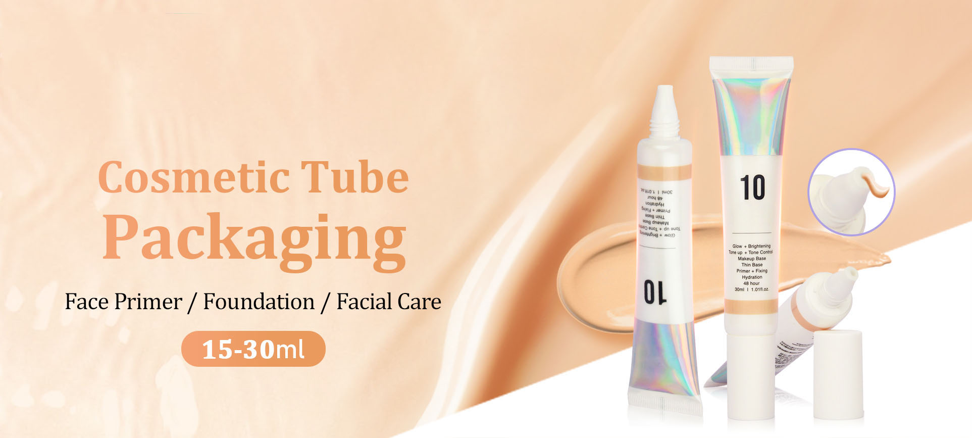 Face primer tube