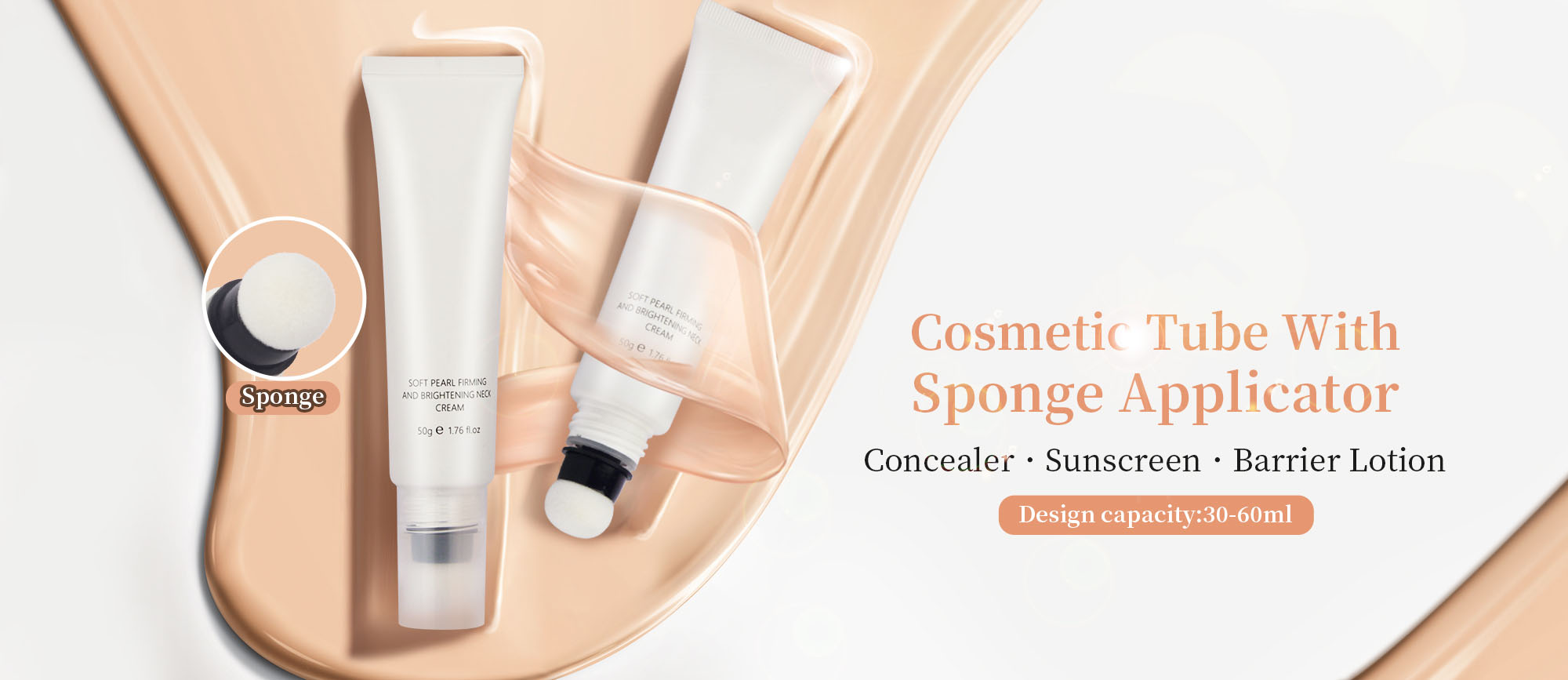 Face concealer tube