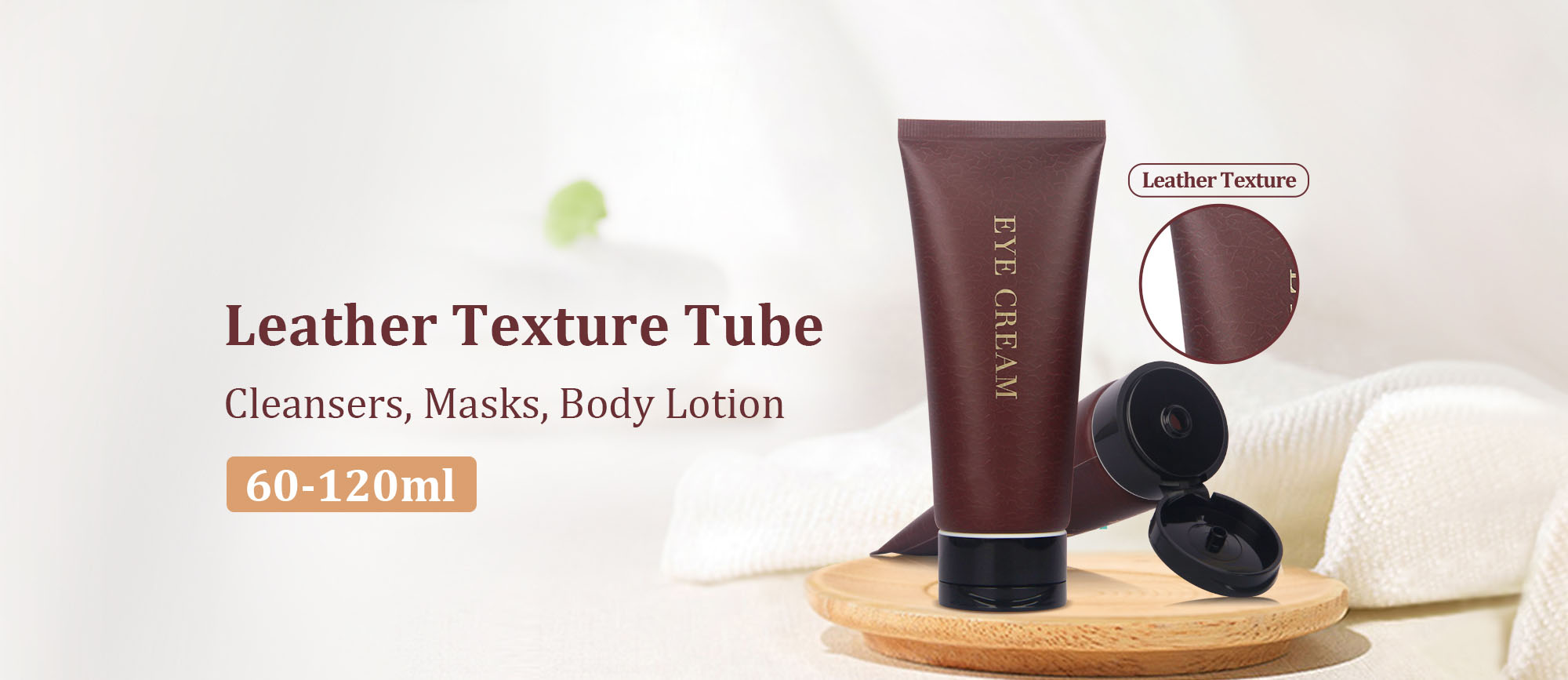 Face wash tube