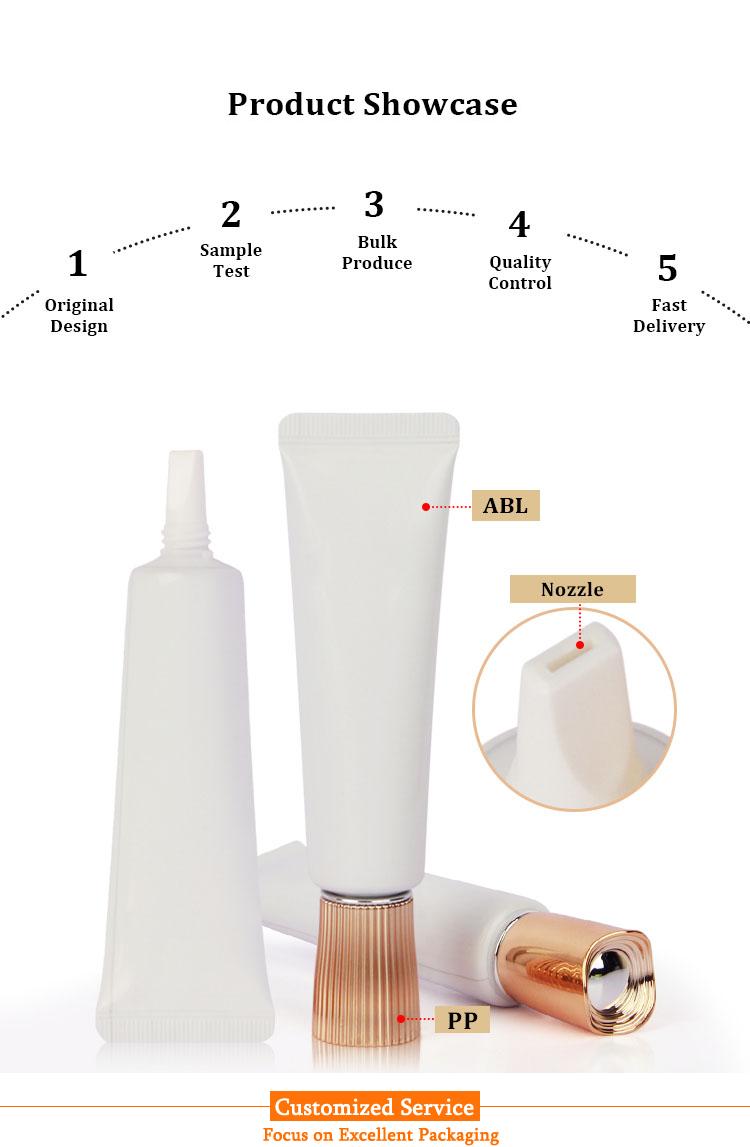 Face wash tube