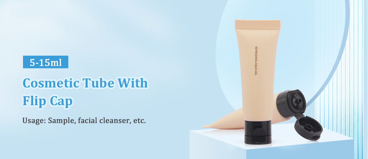 Facial cleanser tube