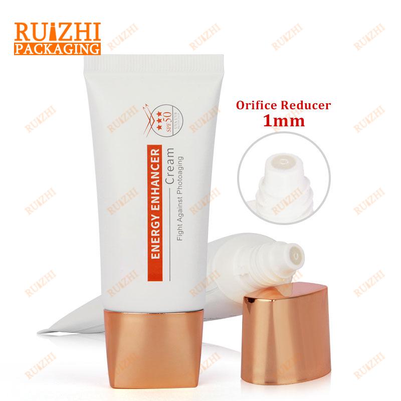 Sunblock cream tube