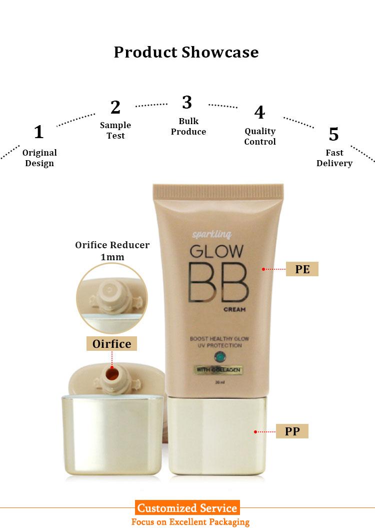 Face cream tube