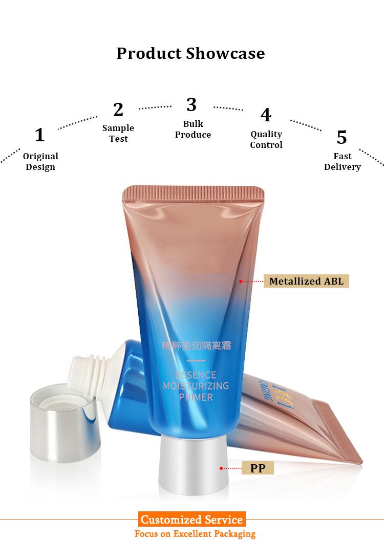 Face moisturizer tube