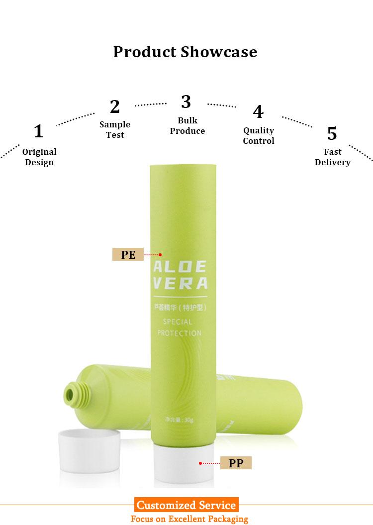 Face cream tube