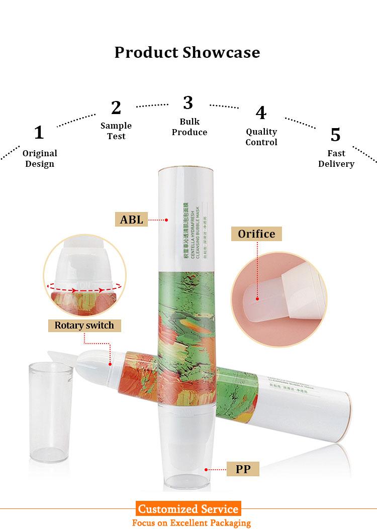 Face cream tube