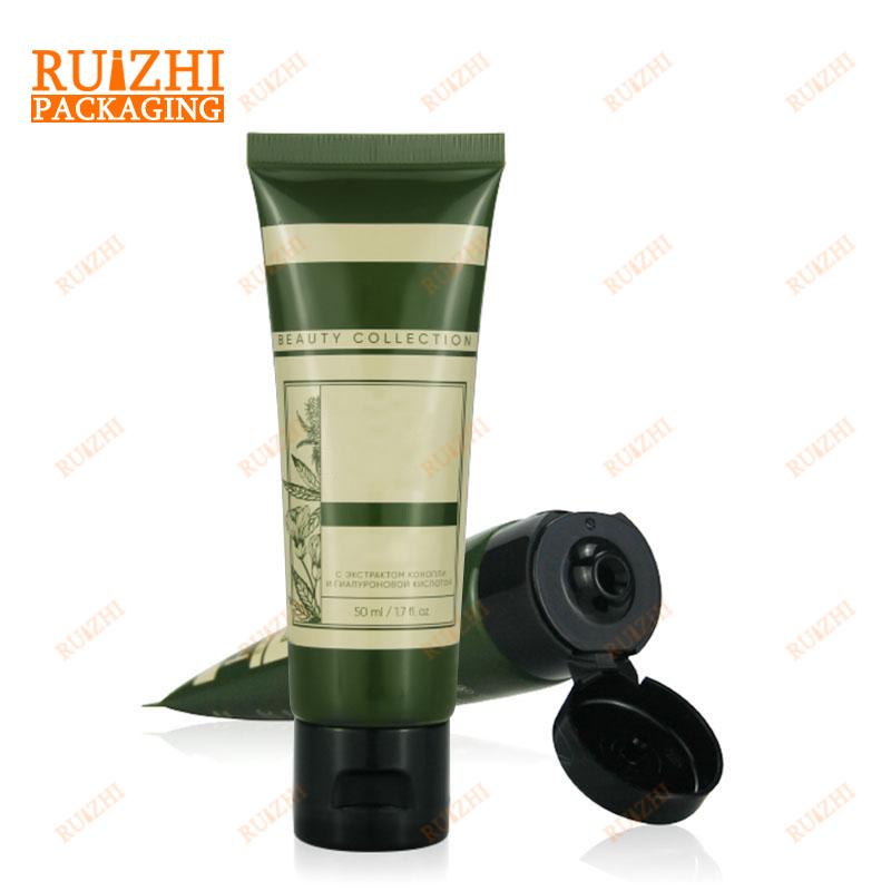 Facial cleanser tube