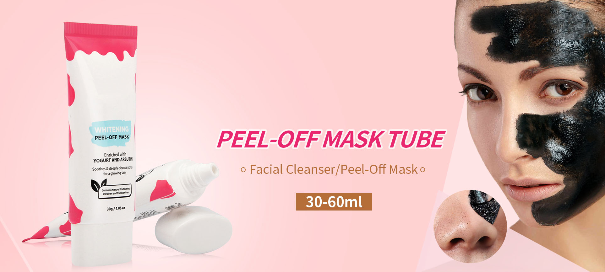 Peer off mask tube