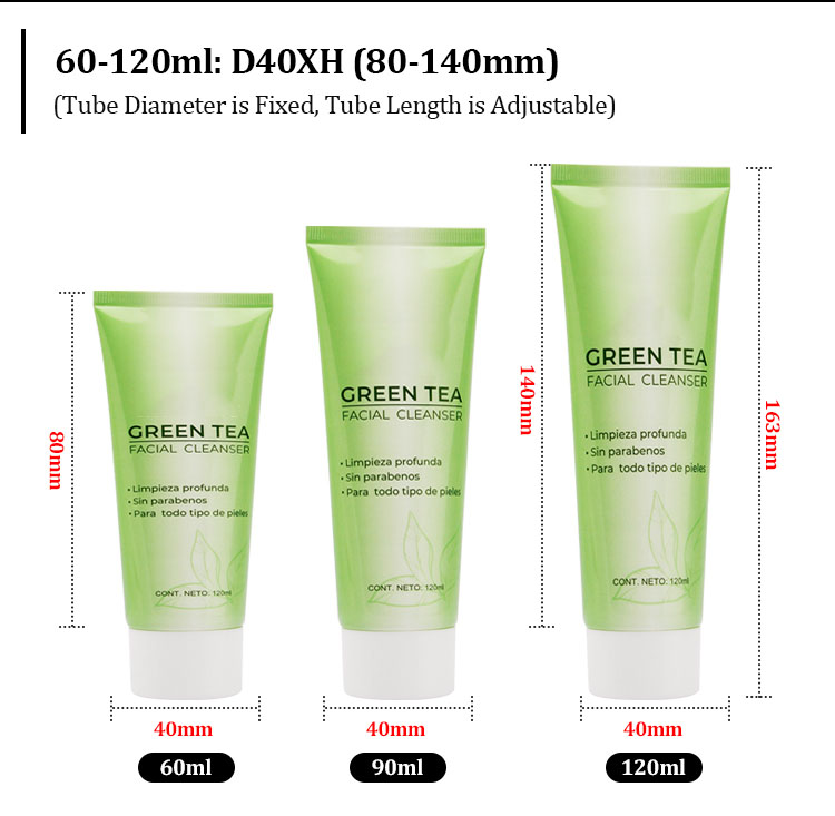 Skincare cream tube