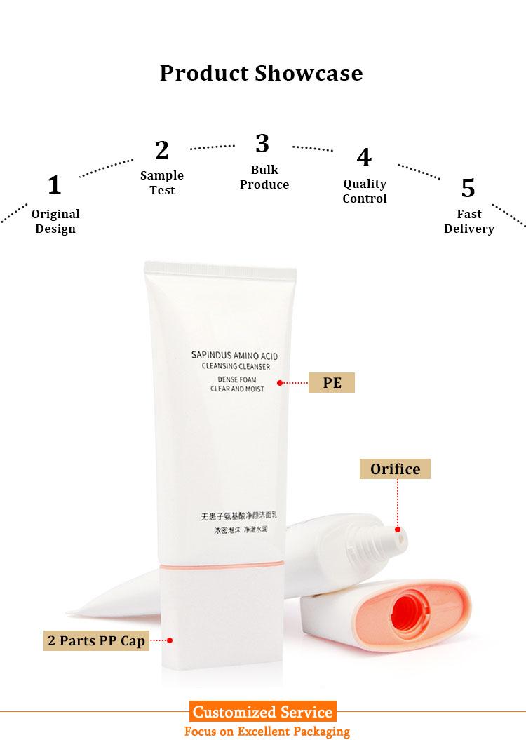 Face cream tube