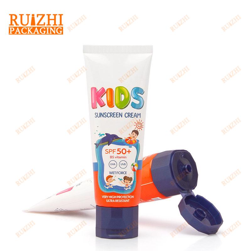 Face care cream tube