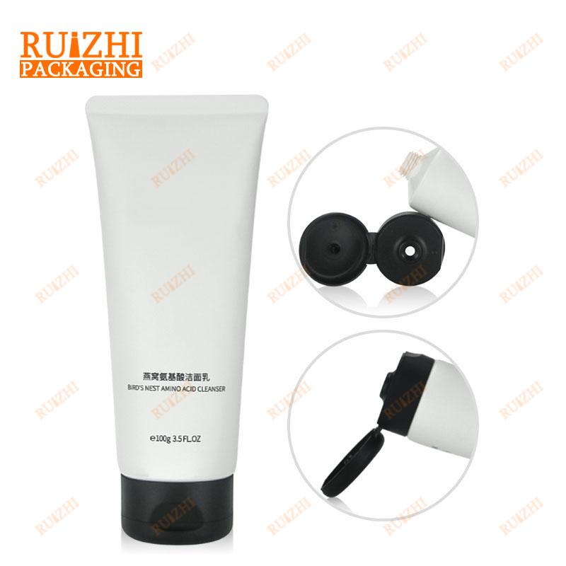 Facial cleanser tube