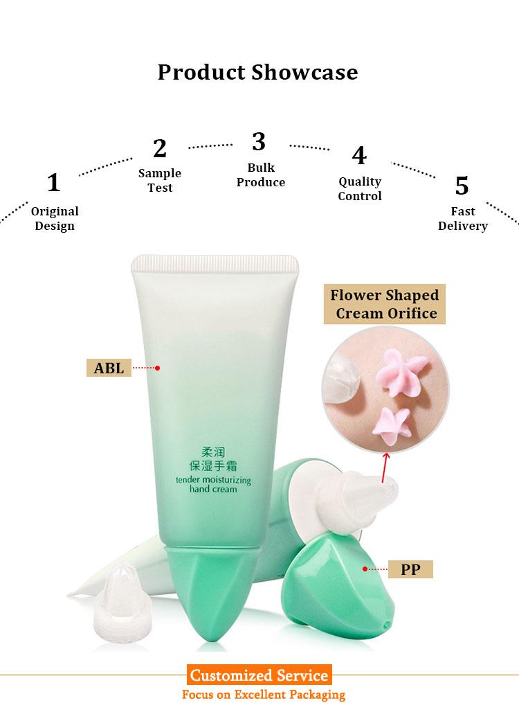 Face wash tube