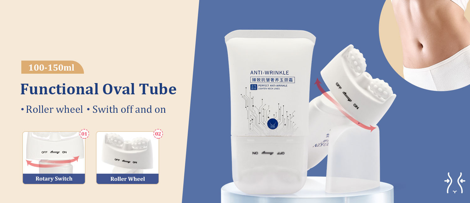 Neck cream tube