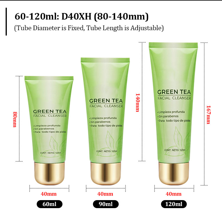 Body lotion tube