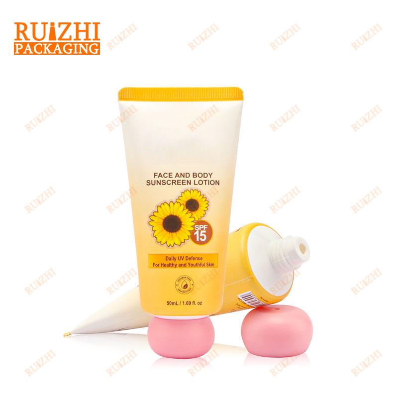 Face cream tube