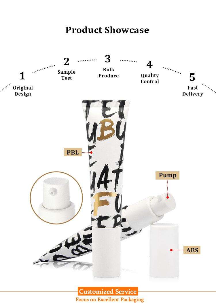 BB cream pump tube