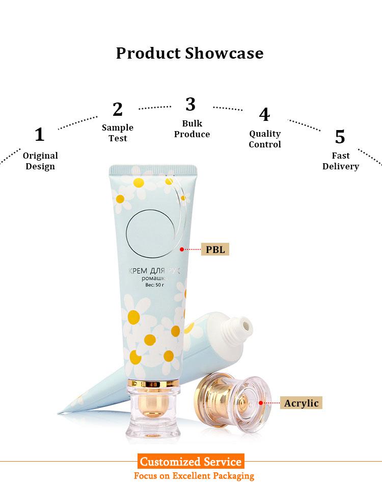 Face cream tube