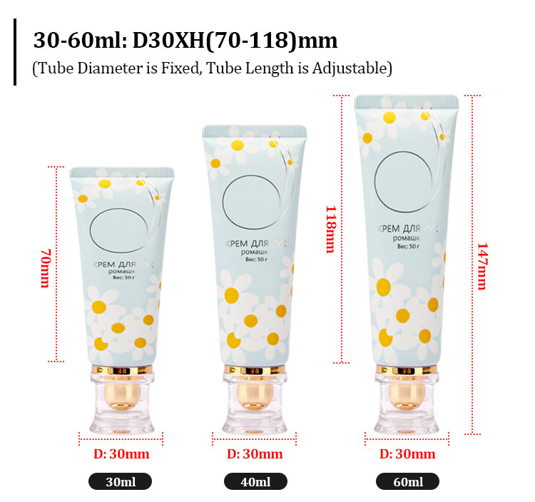 Hand cream tube