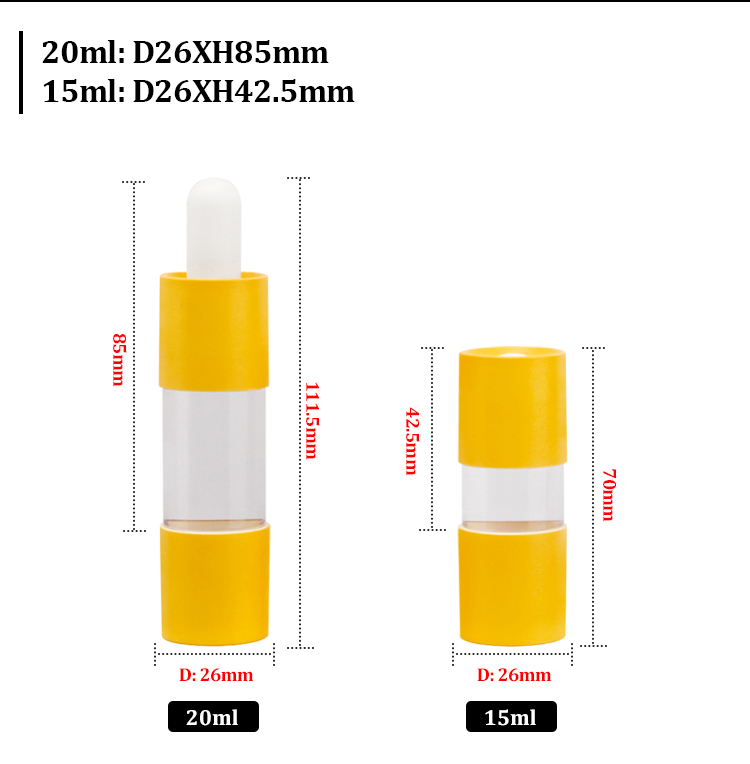 Cosmetic dropper bottle