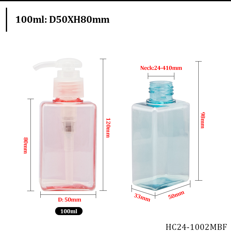 Hand washing liquid bottle