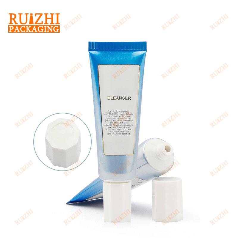 Facial cleanser tube