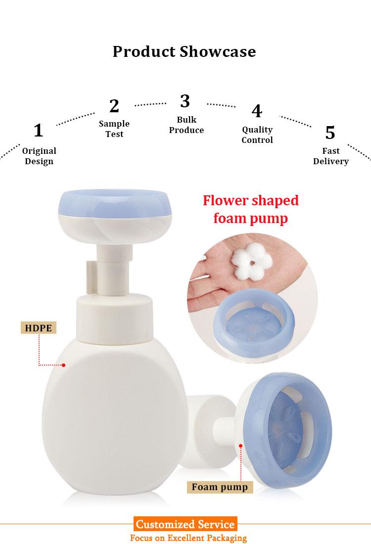 Facial cleanser bottle