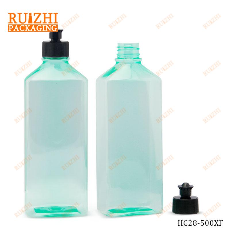 500ml cosmetic PET bottle