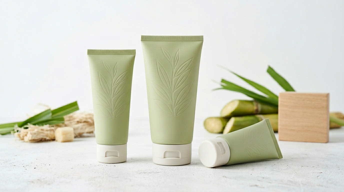 Sugarcane Polyethylene (Green PE) Cosmetic Tubes Explained for Export Brands